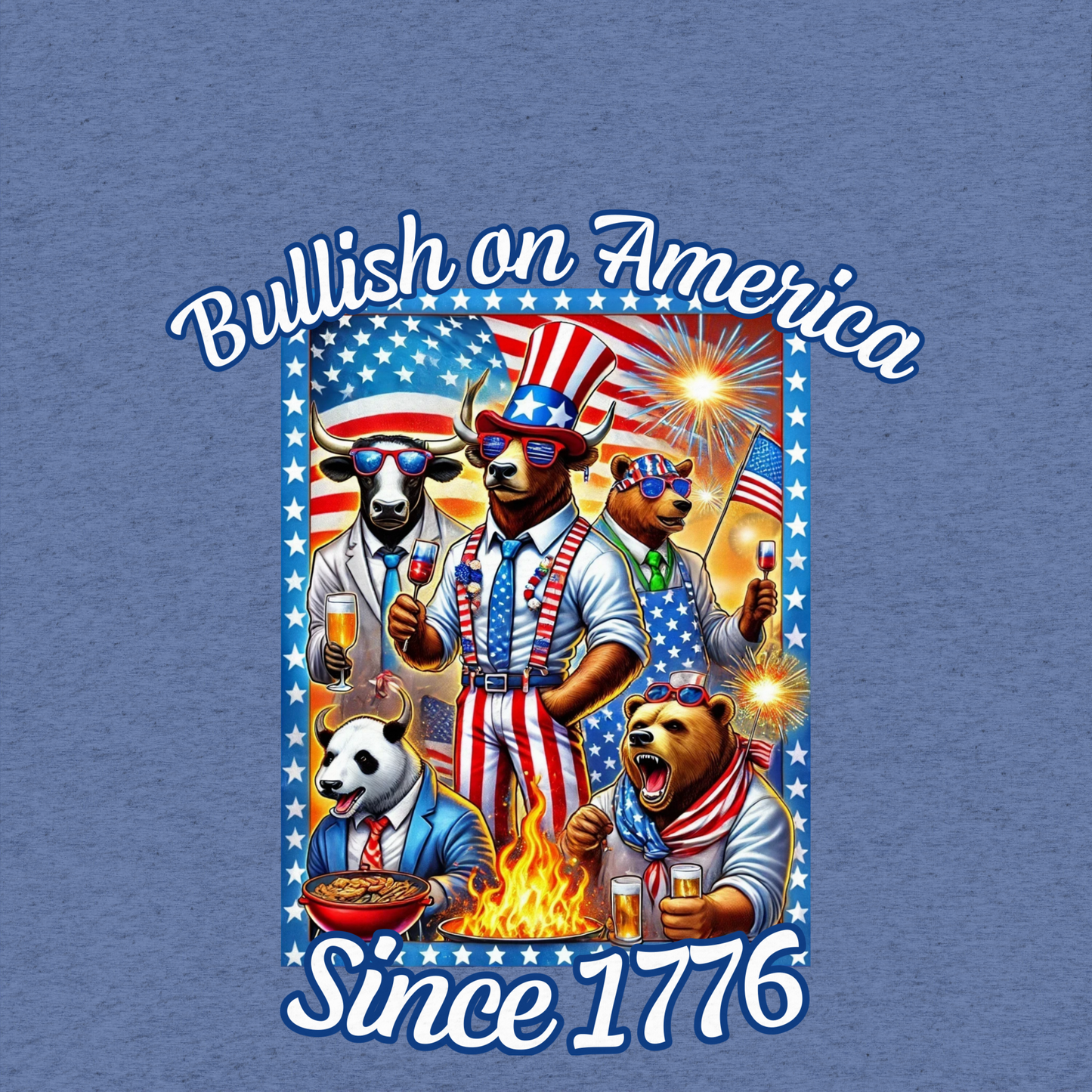 Bespoke Bullish on America Super Soft Tee